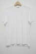 画像1: AURALEE (オーラリー)   SEAMLESS CREW NECK TEE / シームレスクルーネックTシャツ - WHITE (1)