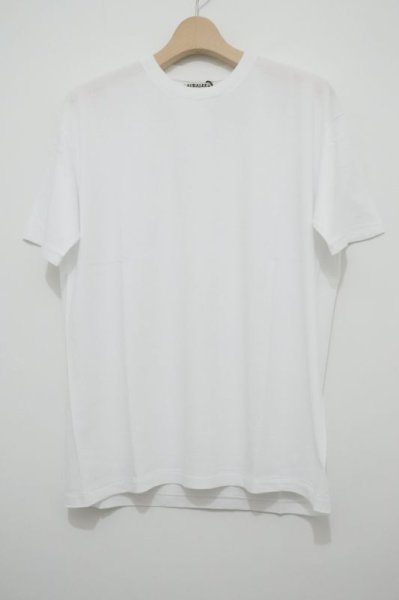 画像1: AURALEE (オーラリー)   SEAMLESS CREW NECK TEE / シームレスクルーネックTシャツ - WHITE (1)