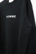 画像3: COMME des GARCONS HOMME (コムデギャルソンオム)　   総裏毛製品プリントプルオーバー (3)