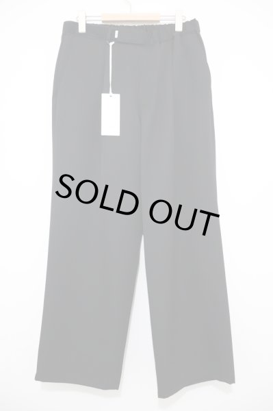 画像1: Graphpaper (グラフペーパー)    Scale Off Wool Wide Chef Pants / スケールオフウール ワイドシェフパンツ (1)