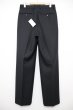 画像2: AURALEE(オーラリー)  　BLUEFACED WOOL TWO-TUCK SLACKS / ブルーフェイス ウール2タックスラックス (2)