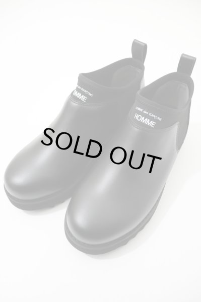 画像1: COMME des GARCONS HOMME (コムデギャルソンオム)　   ステアオイルスムース スリッポンブーツ (1)