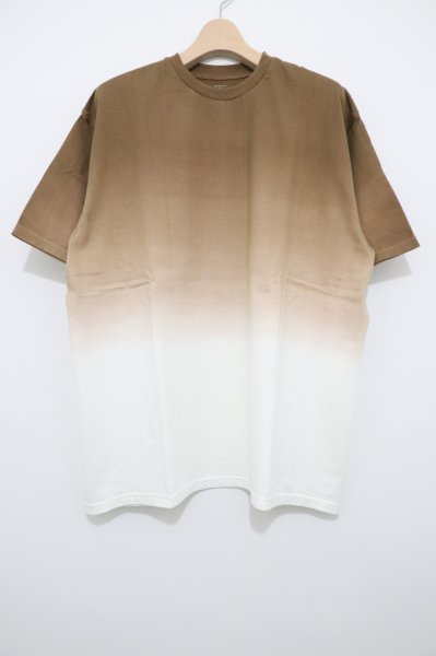 画像1: Graphpaper (グラフペーパー)    S/S Oversized Tee / 半袖オーバーサイズTシャツ - BROWN (1)