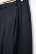 画像3: AURALEE(オーラリー)  　WOOL KID MOHAIR HOP SACK TWO-TUCK SLACKS / ウールキッドモヘア 2タックスラックス (3)