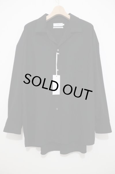 画像1: Graphpaper  (グラフペーパー)　　  Silk Noil Viscose Sleeping Shirt / シルクノイルビスコース スリーピングシャツ (1)