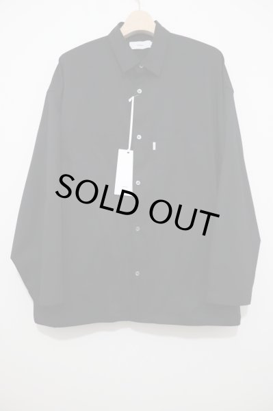 画像1: Graphpaper  (グラフペーパー)　　  Solotex Twill L/S Oversized Box Shirt / ソロテックスツイル 長袖オーバーサイズボックスシャツ (1)