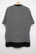画像2: COMME des GARCONS HOMME (コムデギャルソンオム)　   綿天竺 ボーダー切替え TEE (2)