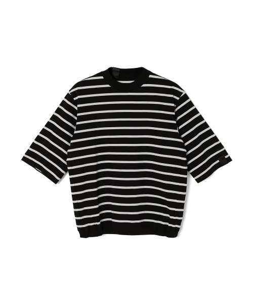 画像1: N.HOOLYWOOD (エヌハリウッド)   　ハーフスリーブ ボーダーＴシャツ (1)