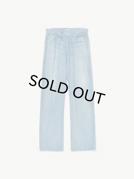 画像1: AURALEE(オーラリー)  　SELVEDGE FADED LIGHT DENIM PANTS / セルヴィッチフェードライトデニムパンツ (1)