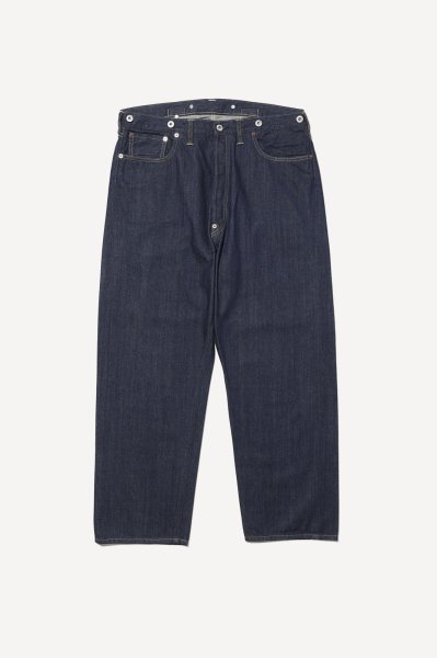 画像1: A.PRESSE (アプレッセ)   　No.22 Washed Wide Denim Pants / No.22ウォッシュドワイドデニムパンツ (1)