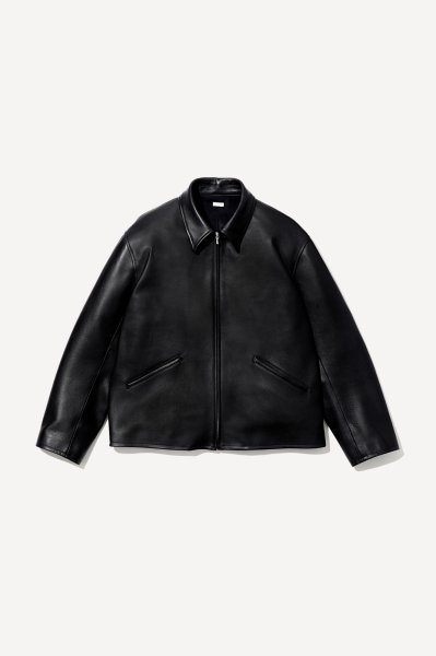画像1: A.PRESSE (アプレッセ)   　 Leather Sports Jacket / レザースポーツジャケット (1)