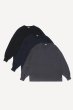 画像1: A.PRESSE (アプレッセ)   　Cashmere Blend L/S T-Shirt  / カシミヤブレンド 長袖Ｔシャツ (1)