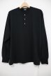 画像2: A.PRESSE (アプレッセ)   　Cashmere Blend L/S Henley Neck Shirt  / カシミヤブレンド 長袖ヘンリーネックシャツ (2)