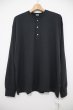 画像4: A.PRESSE (アプレッセ)   　Cashmere Blend L/S Henley Neck Shirt  / カシミヤブレンド 長袖ヘンリーネックシャツ (4)