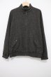 画像1: AURALEE(オーラリー)  　ALPACA WOOL SILK TWEED ZIP BLOUSON / アルパカウールシルクツイードジップブルゾン (1)