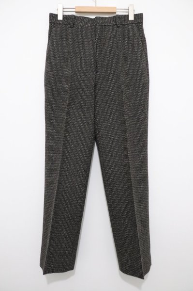 画像1: AURALEE(オーラリー)  　ALPACA WOOL SILK TWEED SLACKS / アルパカウールシルクツイードスラックス (1)
