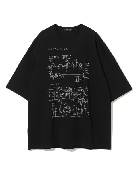 画像1: UNDERCOVER (アンダーカバー) 　　TEE Print_Schaltplan (1)