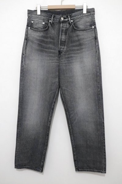 画像1: Graphpaper (グラフペーパー)    Selvage Denim Five Pocket Tapered Pants / セルヴィッチデニム 5ポケットテーパードパンツ -LIGHT FADE- (1)