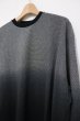 画像3: Graphpaper (グラフペーパー)     Gradient Border L/S Tee / グラデーションボーダー長袖Tシャツ (3)