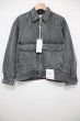 画像1: Graphpaper (グラフペーパー)     Selvage Denim Zip Jacket / セルヴィッチデニム ジップジャケット - LIGHT FADE - (1)