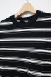 画像3: COMME des GARCONS HOMME (コムデギャルソンオム)　   コットンボーダー スピンドルTシャツ (3)