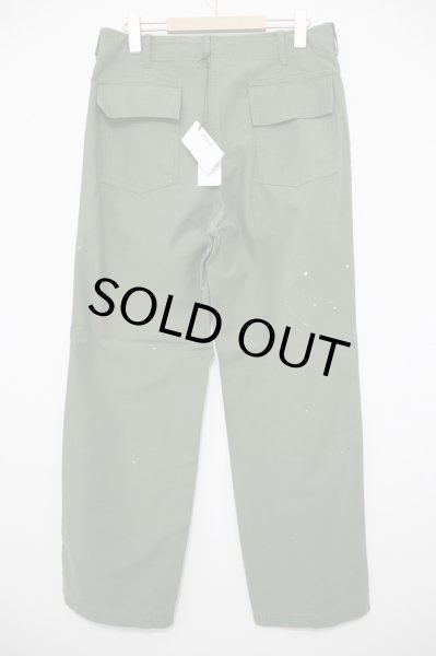 AURALEE(オーラリー) WASHED BAGGY SATIN BLEACHED BAKER PANTS