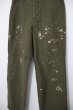画像3: AURALEE(オーラリー)  　WASHED BAGGY SATIN BLEACHED BAKER PANTS / ウォッシュドバギー サテンブリーチベイカーパンツ - KHAKI BROWN (3)