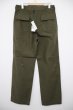 画像2: AURALEE(オーラリー)  　WASHED BAGGY SATIN BLEACHED BAKER PANTS / ウォッシュドバギー サテンブリーチベイカーパンツ - KHAKI BROWN (2)