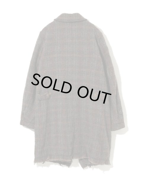 UNDERCOVER (アンダーカバー) 縮絨ウールチェックステンカラー