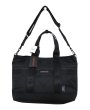 画像1: COMME des GARCONS HOMME (コムデギャルソンオム) × BRIEFIN(ブリーフィング)　   ナイロンリップキルティングショルダーバッグ (1)