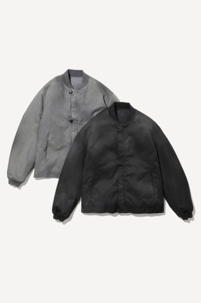 画像1: A.PRESSE (アプレッセ)   　  Vintage Silk Bomber Jacket / ヴィンテージシルクボンバージャケット (1)