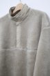 画像3: Graphpaper (グラフペーパー)     Wool Boa Pullover / ウールボアプルオーバー - GREGE (3)