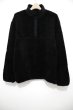 画像1: Graphpaper (グラフペーパー)     Wool Boa Pullover / ウールボアプルオーバー - BLACK (1)