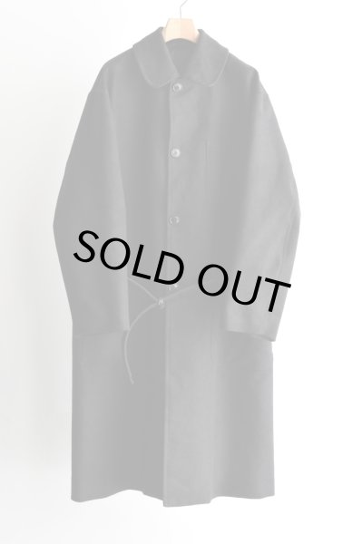 画像1: COMOLI (コモリ)     モールスキン ミリタリーコート (1)