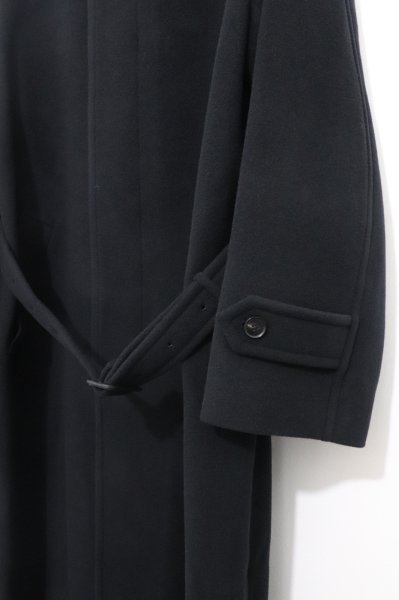 画像3: AURALEE(オーラリー)  　 SUPER FINE WOOL MOSSER SOUTIEN COLLAR COAT / スーパーファインウールモッサーステンカラーコート (3)