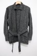 画像1: awasa (アワサ)   　ファンシーツイードベルテッドジャケット  (1)