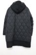画像2: COMME des GARCONS HOMME (コムデギャルソンオム)  　  ウールメルトン×ナイロンキルティングダッフルコート (2)