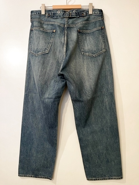 A.PRESSE No.22 Washed Wide Denim Pants A.PRESSE