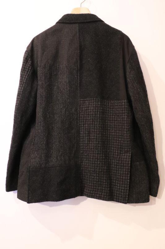 COMME des GARCONS HOMME ウールツイル 製品縮絨MIX ジャケット COMME