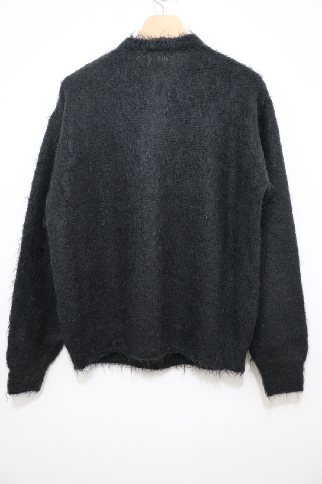 AURALEE (オーラリー) BRUSHED SUPER KID MOHAIR KNIT CARDIGAN / ブラッシュドスーパーキッドモヘアニットカーディガン  AURALEE