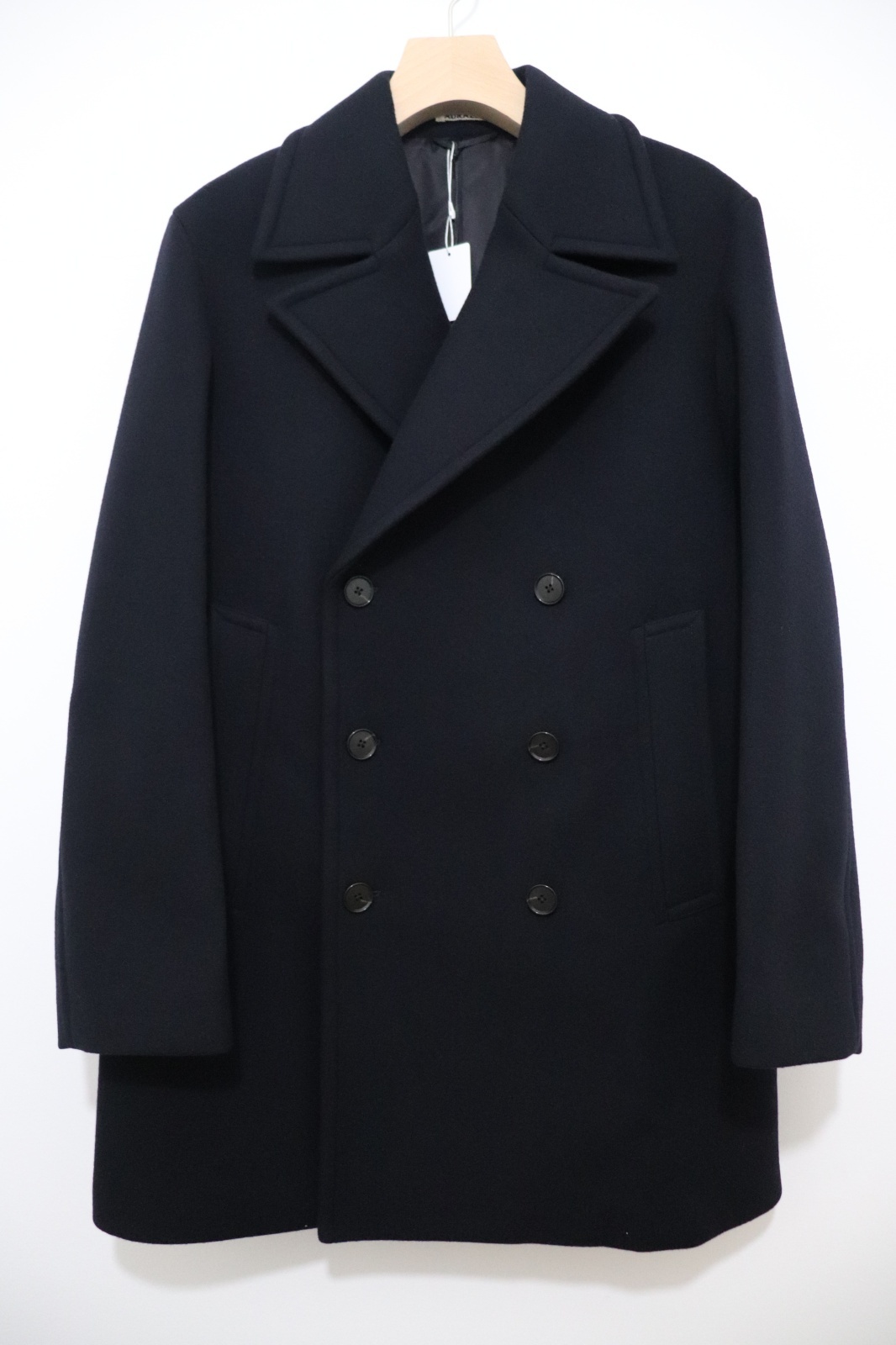 AURALEE (オーラリー) SPONGE WOOL MELTON P-COAT / スポンジウールメルトンピーコート AURALEE