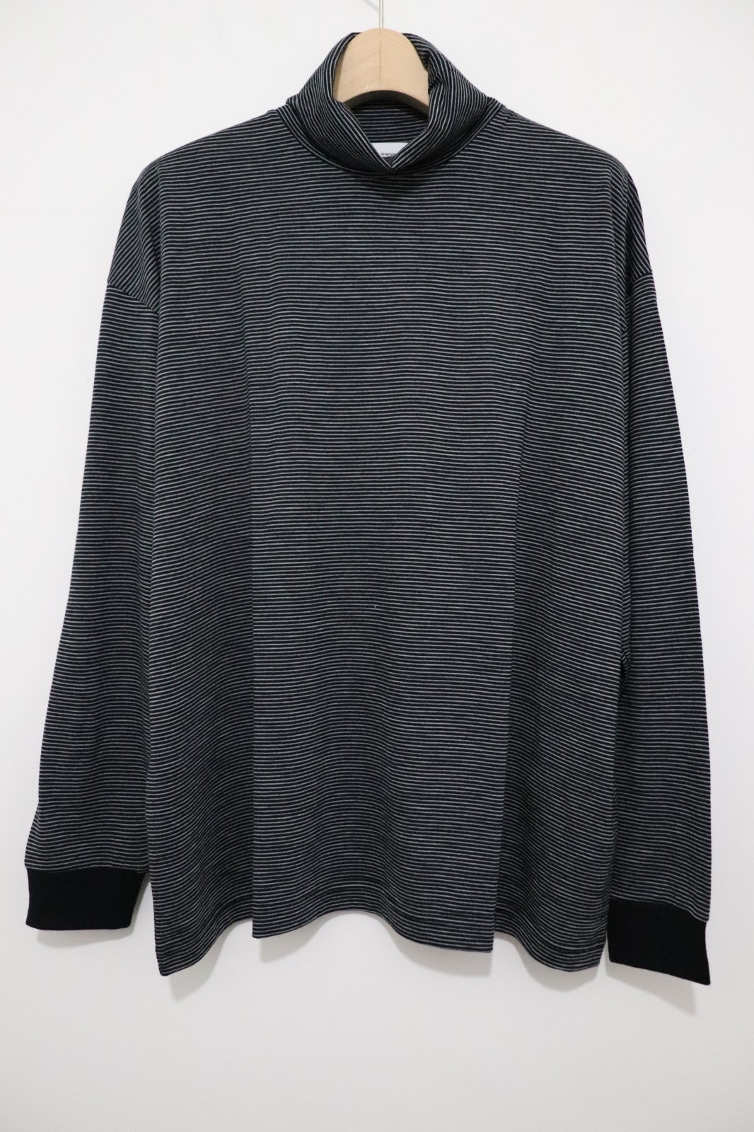 グラフペーパー　ボーダー　Graphpaper Graphpaper (グラフペーパー) Border L/S Slit Tee / ボーダー