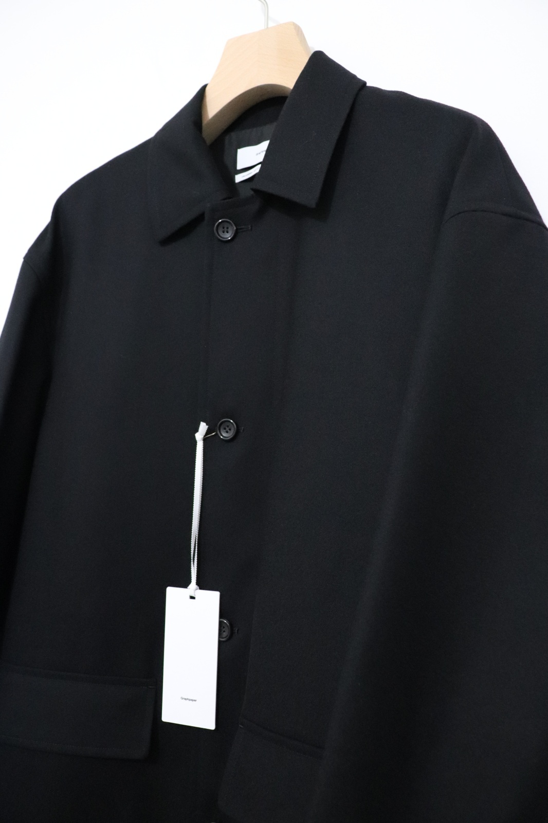 Graphpaper ブラック コート Graphpaper for MaW] Padding Coat 2TYPE – MaW SAPPORO