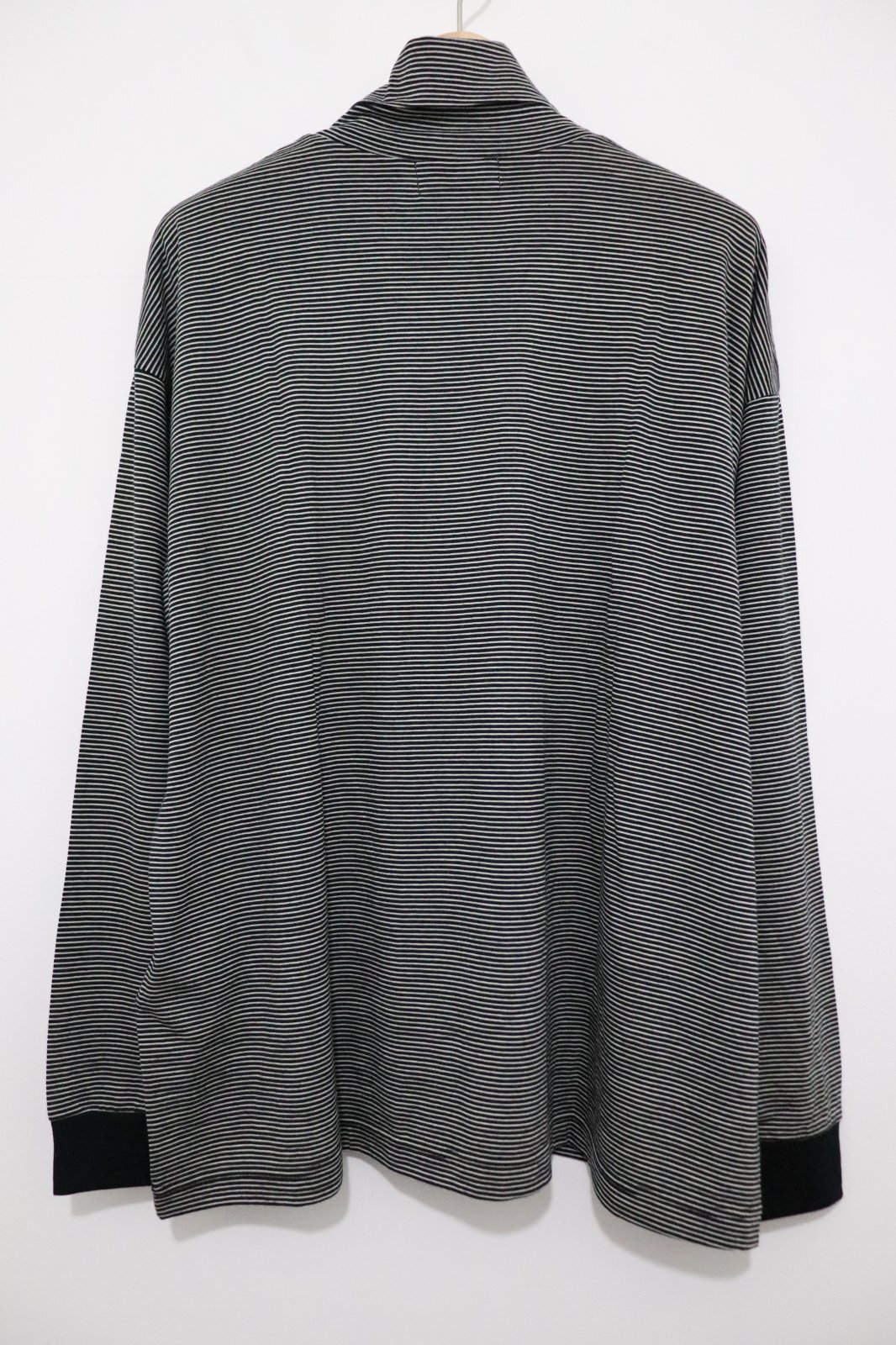 Graphpaper L/S Mock Neck Tee BLACK 黒 L/S Mock Neck Tee / BLACK | Graphpaper (MEN)(グラフペーパー