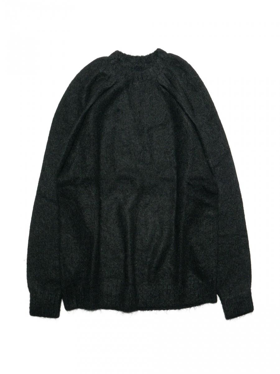 UNDERCOVER John UNDERCOVER モヘアボーダーニット 黒 UNDERCOVER John ジョン アンダーカバー 19AW ボーダーモヘア