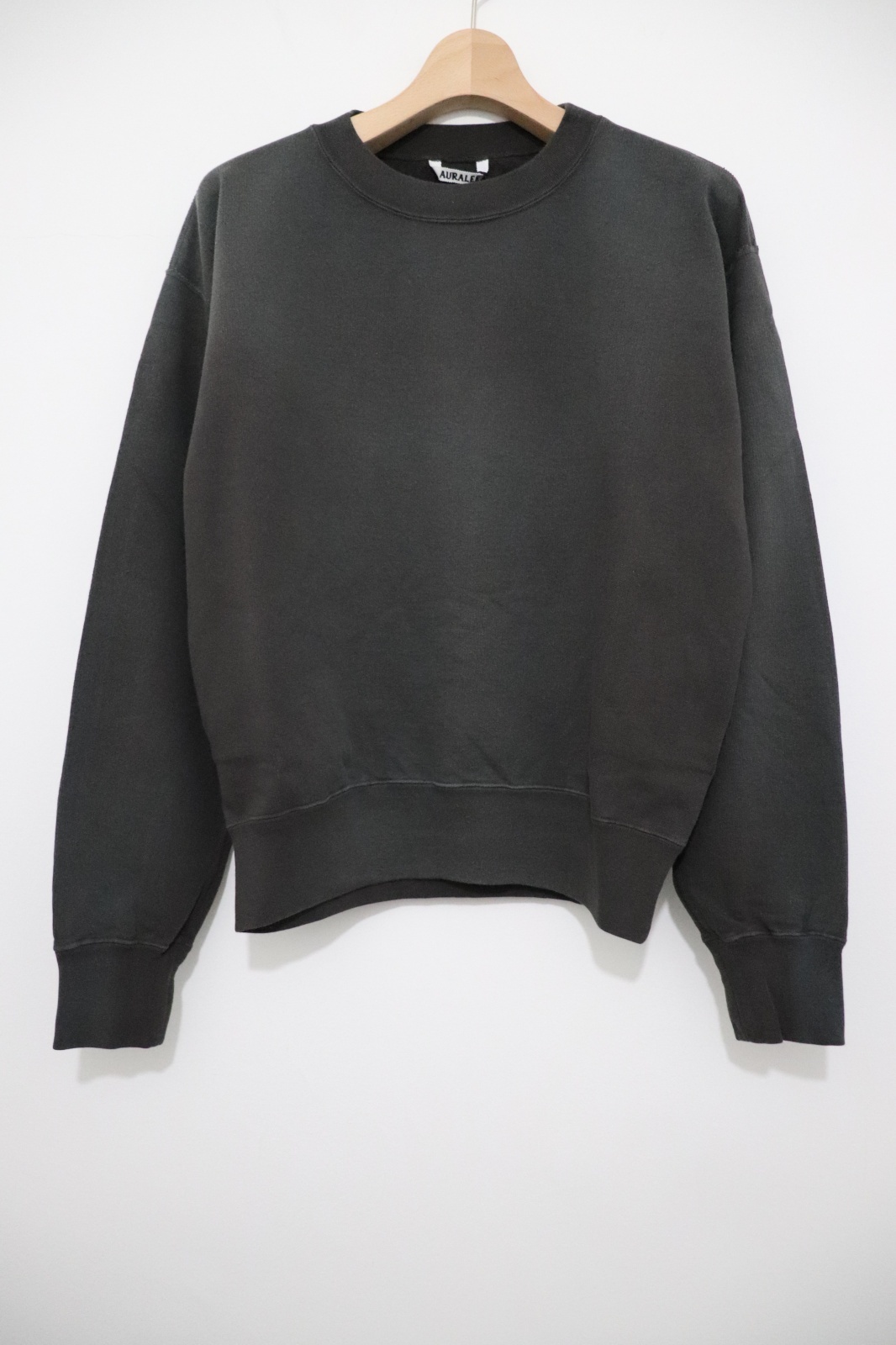 AURALEE(オーラリー) PRODUCT DYED PIMA LIGHT SWEAT P/O
